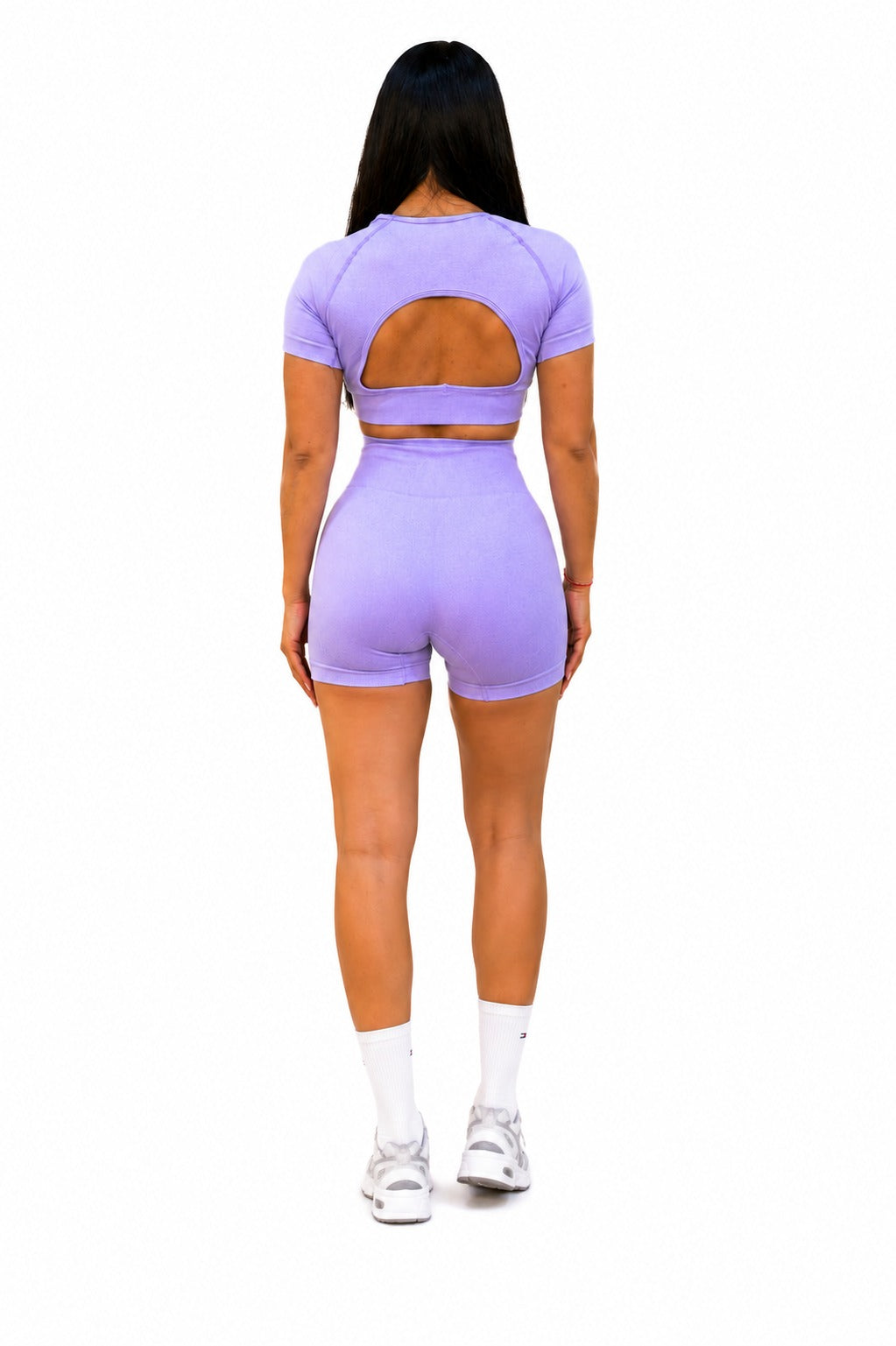 Aura Seamless Set – Solid Lavender