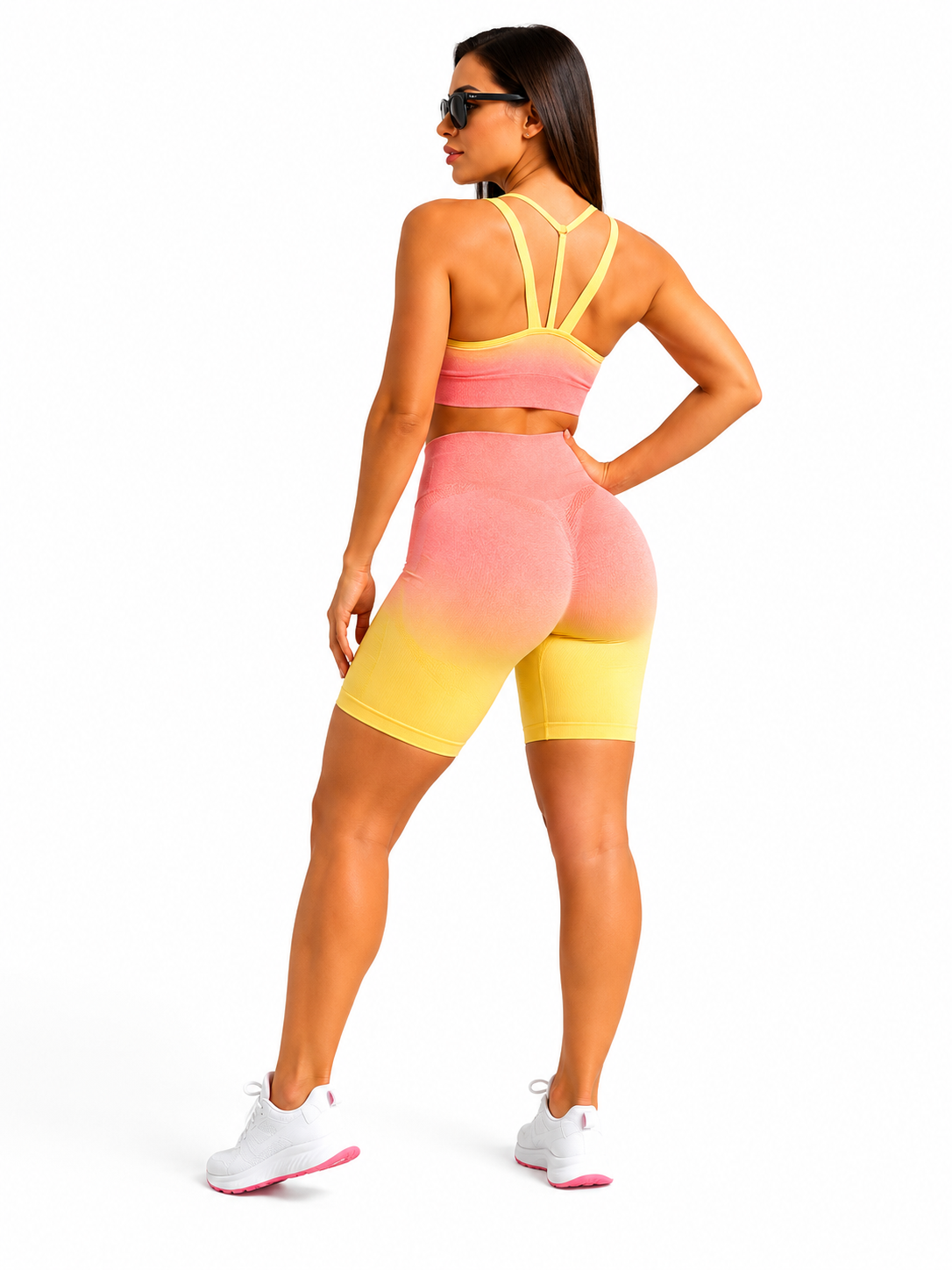 Aura Seamless Set – Orange Gradient