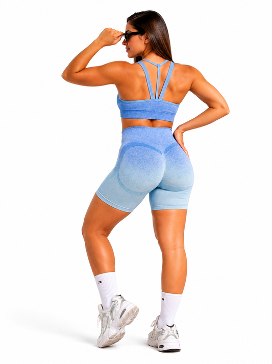 Aura Seamless Set – Sky Blue Gradient