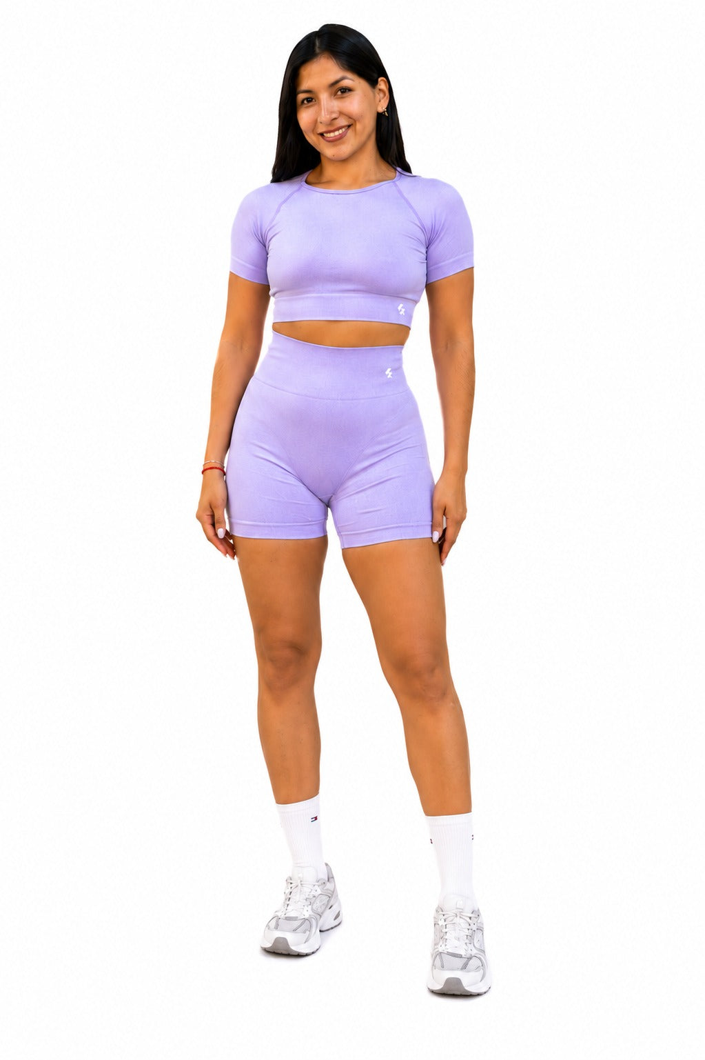 Aura Seamless Set – Solid Lavender
